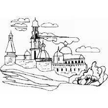 Dessin à colorier: Paysage (Nature et saisons) #165798 - Coloriages à Imprimer Gratuits