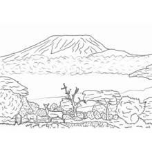 Dessin à colorier: Paysage (Nature et saisons) #166007 - Coloriages à Imprimer Gratuits