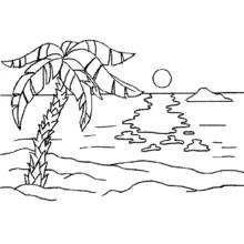 Dessins à colorier: Plage - Coloriages à Imprimer Gratuits