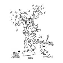 Dessin à colorier: Pluie (Nature et saisons) #158292 - Coloriages à Imprimer Gratuits