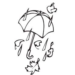 Dessin à colorier: Pluie (Nature et saisons) #193759 - Coloriages à Imprimer Gratuits