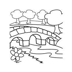 Coloriage Rivière (Nature et saisons) #188054 à imprimer et colorier