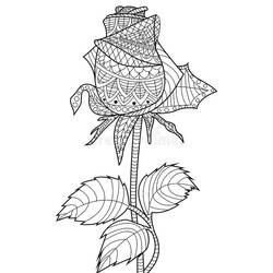 Coloriage Roses (Nature et saisons) #176474 à imprimer et colorier