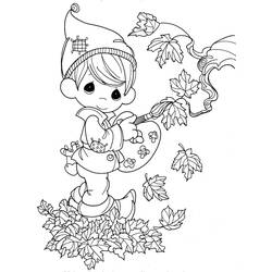 Dessin à colorier: Saison Automne (Nature et saisons) #164041 - Coloriages à Imprimer Gratuits