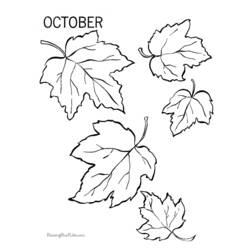 Dessin à colorier: Saison Automne (Nature et saisons) #164046 - Coloriages à Imprimer Gratuits
