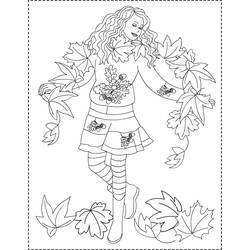 Dessin à colorier: Saison Automne (Nature et saisons) #164053 - Coloriages à Imprimer Gratuits
