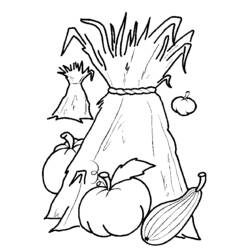 Coloriage Saison Automne (Nature et saisons) #164060 à imprimer et colorier