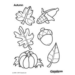 Dessin à colorier: Saison Automne (Nature et saisons) #164073 - Coloriages à Imprimer Gratuits