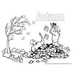 Dessin à colorier: Saison Automne (Nature et saisons) #164074 - Coloriages à Imprimer Gratuits