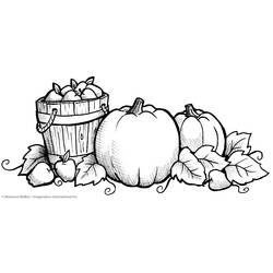 Dessin à colorier: Saison Automne (Nature et saisons) #164228 - Coloriages à Imprimer Gratuits
