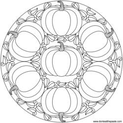 Dessin à colorier: Saison Automne (Nature et saisons) #164252 - Coloriages à Imprimer Gratuits