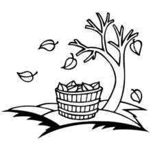 Dessin à colorier: Saison Automne (Nature et saisons) #164280 - Coloriages à Imprimer Gratuits