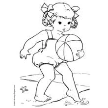 Dessin à colorier: Saison Été (Nature et saisons) #165130 - Coloriages à Imprimer Gratuits
