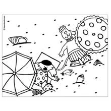 Dessin à colorier: Saison Été (Nature et saisons) #165133 - Coloriages à Imprimer Gratuits
