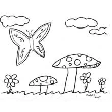 Dessin à colorier: Saison Été (Nature et saisons) #165135 - Coloriages à Imprimer Gratuits