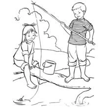 Dessin à colorier: Saison Été (Nature et saisons) #165146 - Coloriages à Imprimer Gratuits