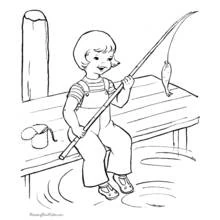 Dessin à colorier: Saison Été (Nature et saisons) #165172 - Coloriages à Imprimer Gratuits