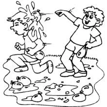 Coloriage Saison Été (Nature et saisons) #165203 à imprimer et colorier