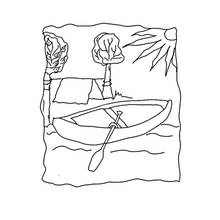 Coloriage Saison Été (Nature et saisons) #165247 à imprimer et colorier