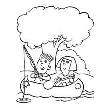 Coloriage Saison Été (Nature et saisons) #165294 à imprimer et colorier