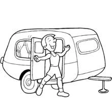 Coloriage Saison Été (Nature et saisons) #165306 à imprimer et colorier