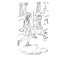 Coloriage Saison Été (Nature et saisons) #165356 à imprimer et colorier