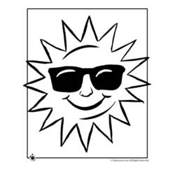 Coloriage Saison Été (Nature et saisons) #165389 à imprimer et colorier