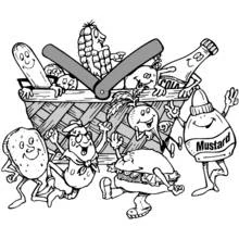 Coloriage Saison Été (Nature et saisons) #165416 à imprimer et colorier