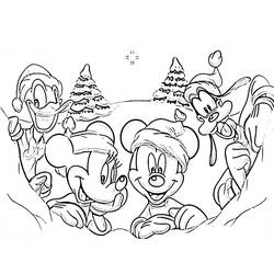 Dessin à colorier: Saison Hiver (Nature et saisons) #164399 - Coloriages à Imprimer Gratuits