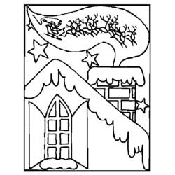 Dessin à colorier: Saison Hiver (Nature et saisons) #164416 - Coloriages à Imprimer Gratuits