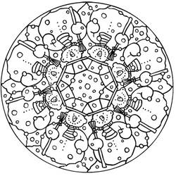 Dessin à colorier: Saison Hiver (Nature et saisons) #164491 - Coloriages à Imprimer Gratuits