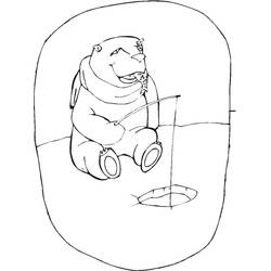 Coloriage Saison Hiver (Nature et saisons) #164553 à imprimer et colorier