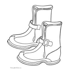 Coloriage Saison Hiver (Nature et saisons) #164569 à imprimer et colorier