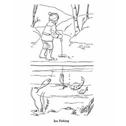 Coloriage Saison Hiver (Nature et saisons) #164648 à imprimer et colorier