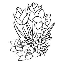 Dessin à colorier: Saison Printemps (Nature et saisons) #164747 - Coloriages à Imprimer Gratuits