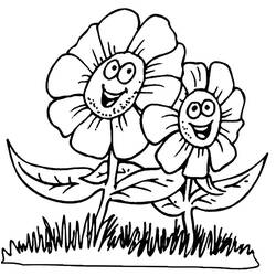 Dessin à colorier: Saison Printemps (Nature et saisons) #164750 - Coloriages à Imprimer Gratuits