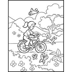 Dessin à colorier: Saison Printemps (Nature et saisons) #164760 - Coloriages à Imprimer Gratuits