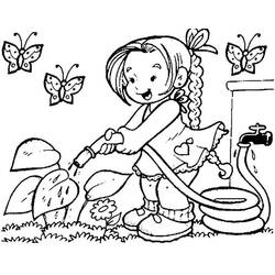 Dessin à colorier: Saison Printemps (Nature et saisons) #164765 - Coloriages à Imprimer Gratuits