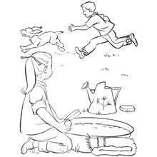 Coloriage Saison Printemps (Nature et saisons) #164819 à imprimer et colorier