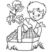 Coloriage Saison Printemps (Nature et saisons) #164887 à imprimer et colorier