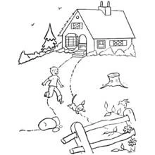 Coloriage Saison Printemps (Nature et saisons) #164897 à imprimer et colorier