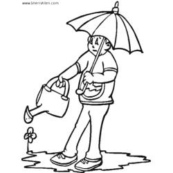 Coloriage Saison Printemps (Nature et saisons) #164997 à imprimer et colorier