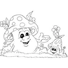 Coloriage Saison Printemps (Nature et saisons) #164998 à imprimer et colorier