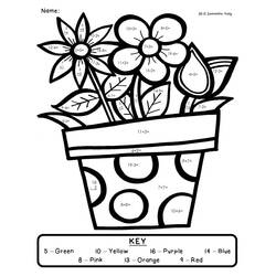 Dessin à colorier: Saison Printemps (Nature et saisons) #165019 - Coloriages à Imprimer Gratuits