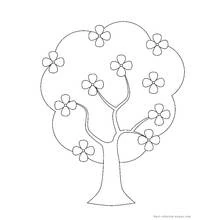 Coloriage Saison Printemps (Nature et saisons) #165070 à imprimer et colorier