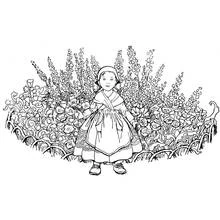 Coloriage Saison Printemps (Nature et saisons) #165082 à imprimer et colorier