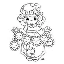 Coloriage Saison Printemps (Nature et saisons) #165086 à imprimer et colorier