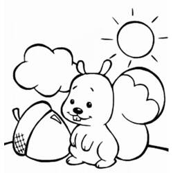 Coloriage Soleil (Nature et saisons) #158062 à imprimer et colorier