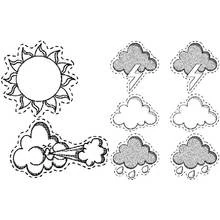 Coloriage Soleil (Nature et saisons) #158124 à imprimer et colorier