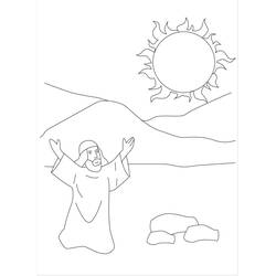 Coloriage Soleil (Nature et saisons) #172456 à imprimer et colorier